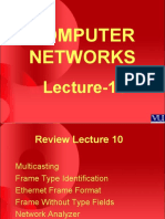 COMPUTER NETWORKS LECTURE-11: MULTICASTING, ETHERNET FRAME FORMAT, AND NETWORK INTERFACE HARDWARE