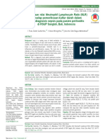 Perbedaan Nilai Neutrophil Lymphocyte Ratio (NLR)