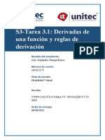 S3-Tarea 3.1 Derivadas de una función y reglas de derivación