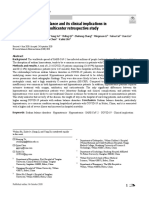 Disorders of Sodium Balance and Its Clinical Implications in COVID-19 Patients: A Multicenter Retrospective Study