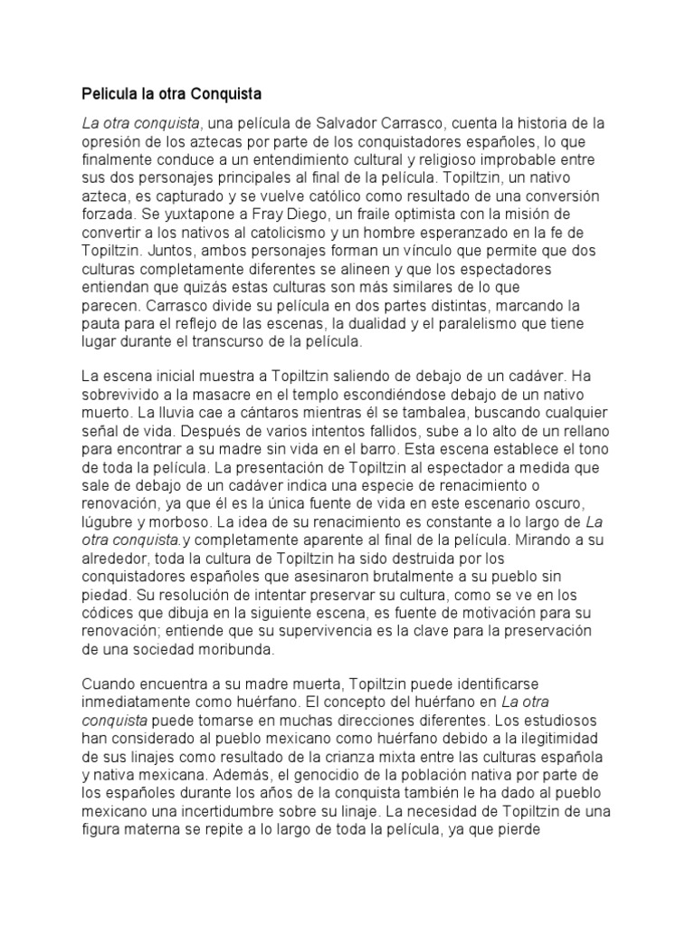 Pelicula La Otra Conquista Betania PDF María, madre de Jesús Diosa