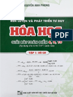 Rèn Luyện Và Phát Triển Tư Duy Hóa Học - Vô Cơ Tập 1