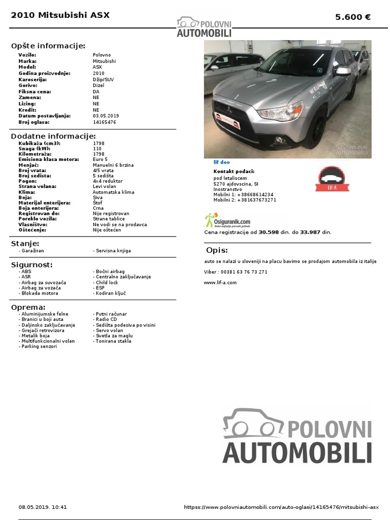 MITSUBISHI ASX WORKSHOP MANUAL PDF intelligence overview