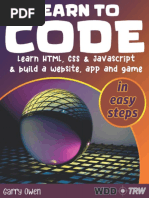 Garry Owen. - Learn To Code Learn HTML, CSS & JavaScript & Build A Website, App and Game (2022)