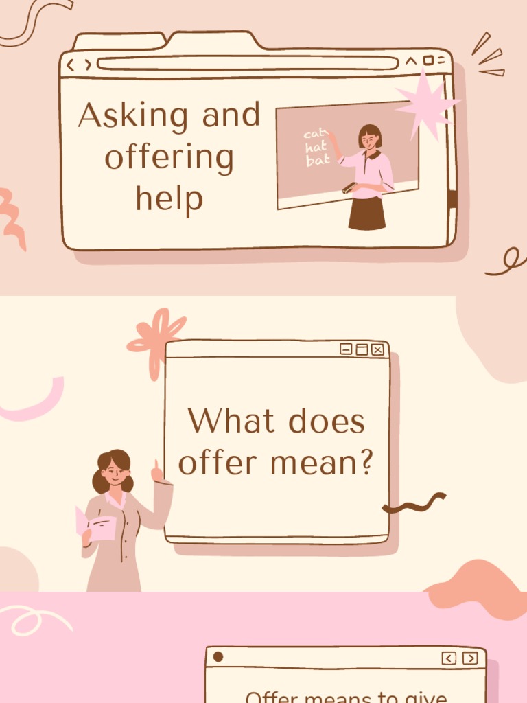Asking and Offering Help Xi | PDF | Lifestyle