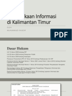 Keterbukaan Informasi Di Kalimantan Timur: Muhammad Khaidir