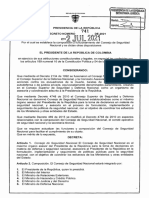 Decreto 741 Del 2 de Julio de 2021