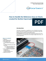 How To Handle The Reference Area On Charts Created For Barbieri Spectrophotometers