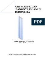 Sejarah Masuk Dan Berkembangnya Islam Di Indonesia