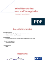Intestinal Nematodes: Hookworms and Strongyloides Comparison