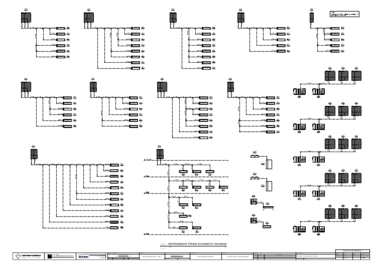 M02.09 - Refrigerant Piping Schematic Diagram | PDF | Engineering | Design