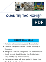 Bài Giảng Quản Trị Tác Nghiệp - 930818