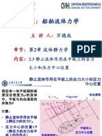 2-3课件 静止流体作用在平板上的合力大小和压力中心位置