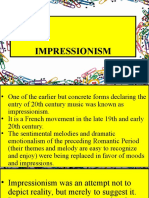 Grade 10 1st Quarter MUSIC IMPRESSIONISM