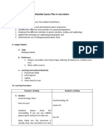 Detailed Lesson Plan in Journalism: I. Objectives