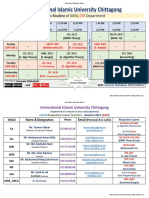 (V7 - Updated) 4AM Class Routine, CSE