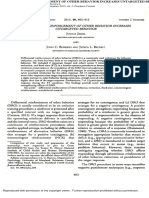 Differential Reinforcement of