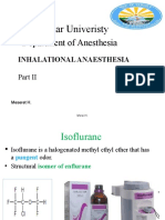 Inhalational Anesthesia Mesi II