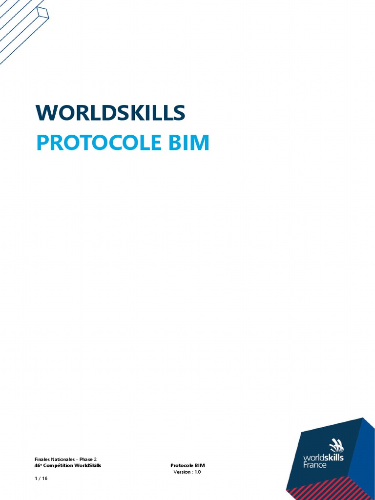 Protocole BIM - WorldSkills 2023 | PDF | Building information modeling ...
