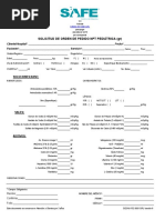 Solicitud de NPT Adulto y Mezclas Parenterales | PDF | Nutrientes ...