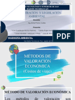 Métodos de Valoración Económica