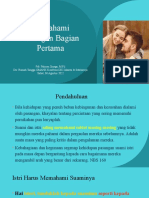 Memahami Pasangan - Bagian Pertama