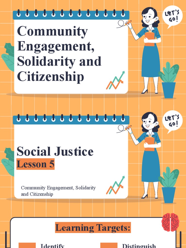 Community Engagement, Solidarity and Citizenship | PDF | Poverty ...
