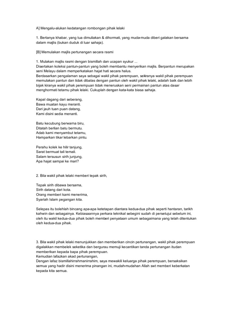 Pantun Meminang
