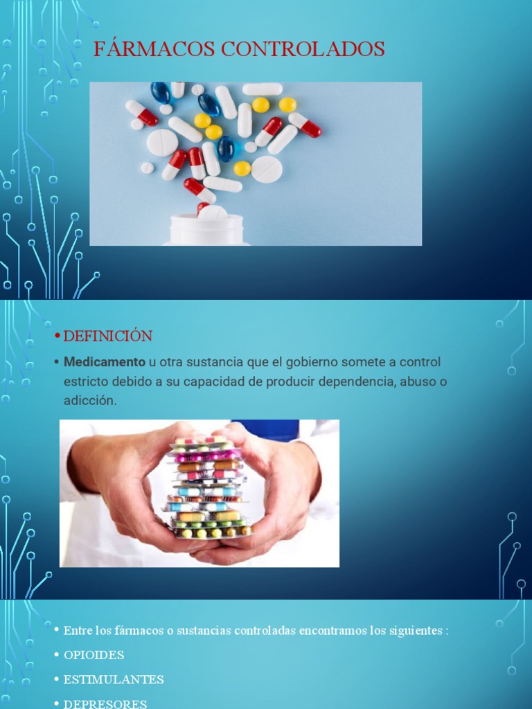 Farmacos Controlados | PDF | Relaciones personales, crianza y ...