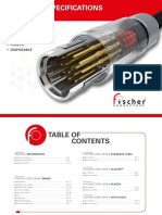 Fischer Connectors Technical Specification Volume 1 Catalogue