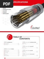 Fischer Connectors Technical Specification Volume 1 Catalogue