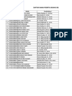 Daftar Nama Sidang Angkatan 2018 Gel. 3