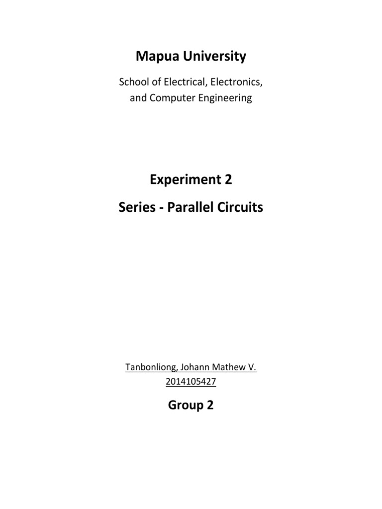 Mapua University: School of Electrical, Electronics, and Computer ...
