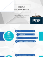 Rover Technology: Shaik Mahaboob Subhahan Shaik Tajuddinsha