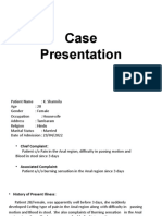 Fissure - Case Presentation - Dr. Janaranjani