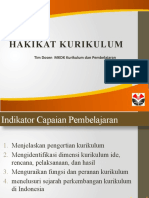 Hakikat Dan Sejarah Kurikulum