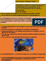 El Proceso Hacia Un Ideal Intercultural