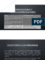 Examen Cruzado de Testigos