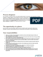 Process Engineer: Learn, Develop and Thrive in Our High-Performance Culture