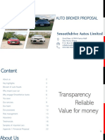 Auto Broker Proposal Summary
