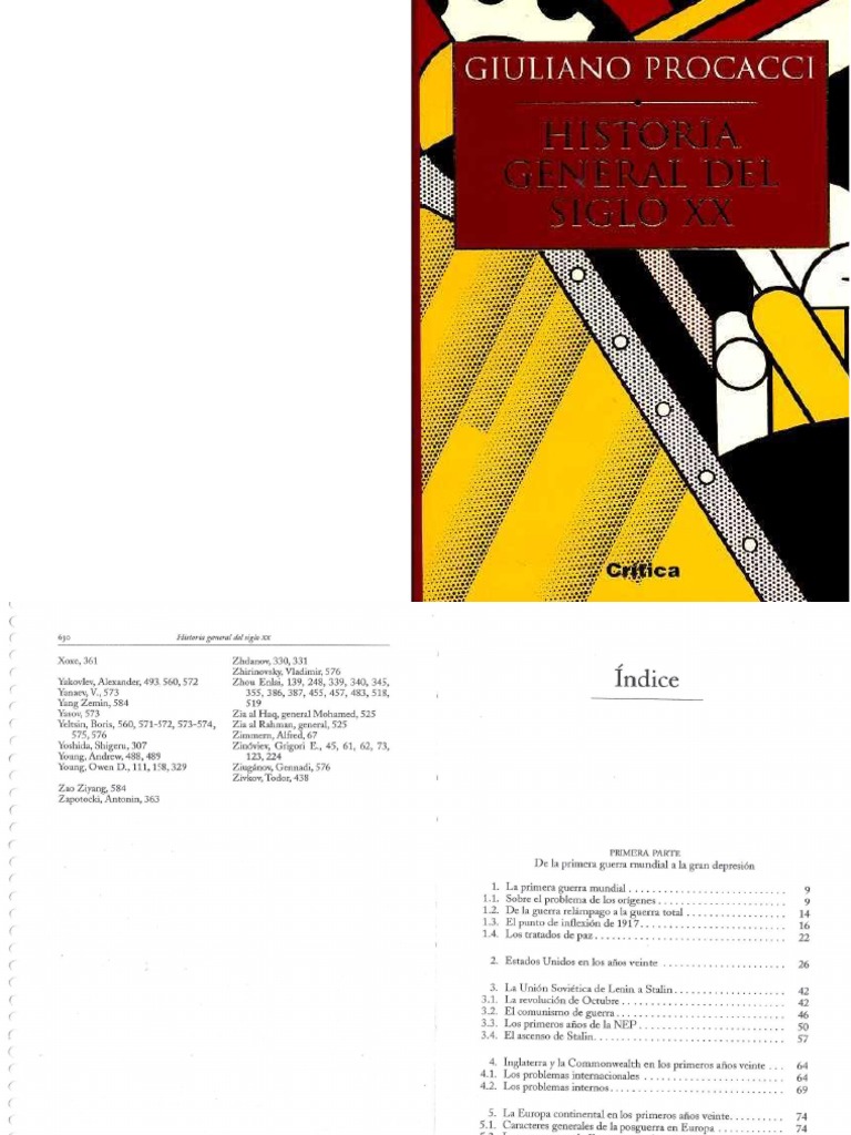 Procacci - Historia General Del Siglo XX | PDF