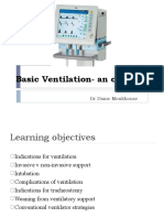 Basic Ventilation-An Overview: DR Diane Monkhouse