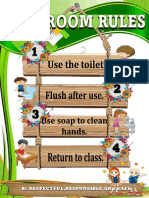 Restroom Rules - Green