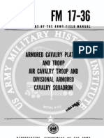 Armored Cavalry Platoon and Troop FM17!36!1961