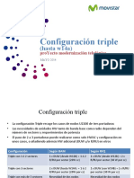 Configuración Triple Telefónica Hasta W14A. REPLANTEO