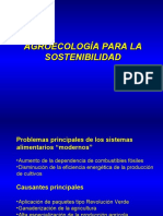 Agroecología para la sostenibilidad