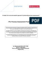 Silo - Tips - Itil Process Assessment Framework