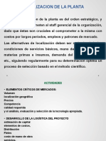 DP 3.0 -Factores a Evaluar Para La Localizacion de Planta