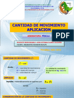 116.1 Cantidad de Movimiento - Aplicacion