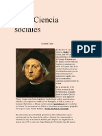 Ciencia Sociales